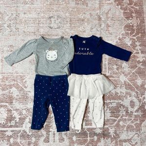 ••Carter’s Mix N’ Match Baby Girl Outfits